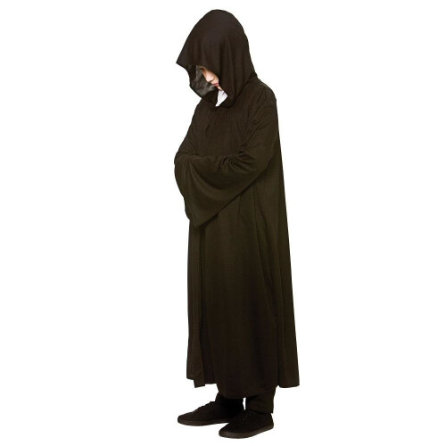 (Black) Kids Hooded Robe