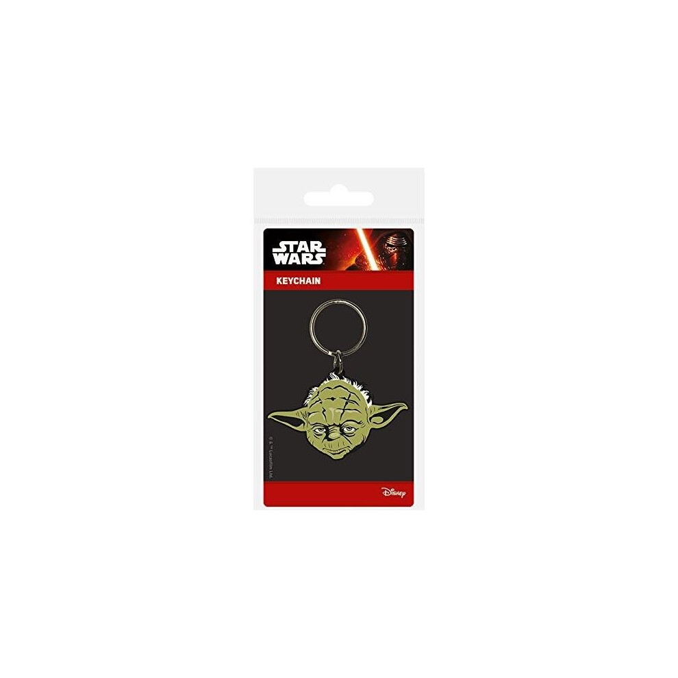 Star Wars Yoda Rubber Keyring