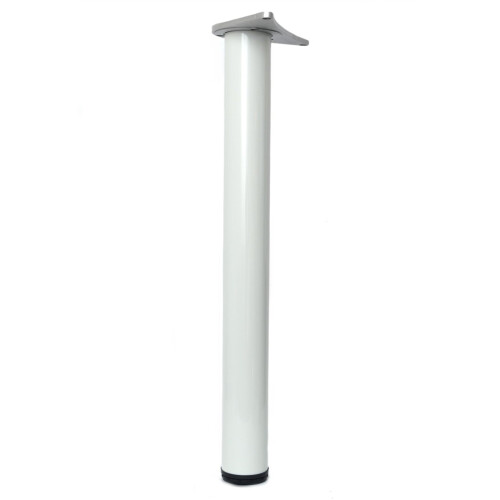 8 x 1100mm Adjustable White Breakfast Bar Worktop Support Table Leg ...