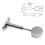 GTV Adjustable Holder Drop Socket / Bracket / 2 way for 25mm Tube - Heavy Duty 1