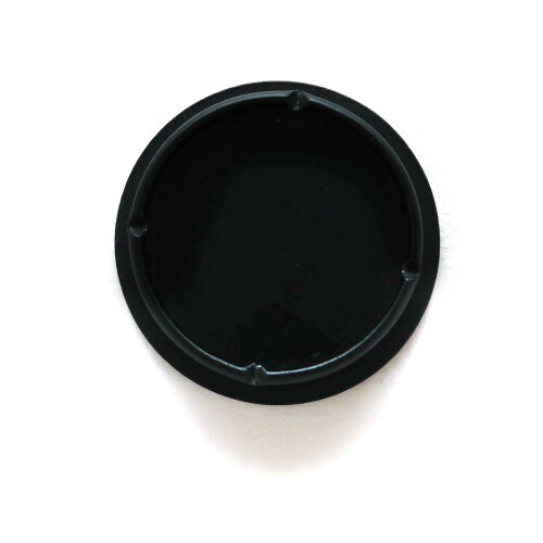 GTV Recessed Flush Sliding Door Handle Pull  Circle 40 x 35 x 10mm Black 2