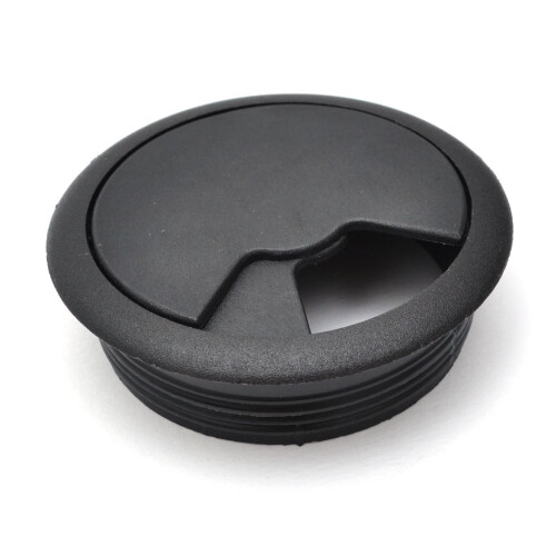 GTV Plastic Computer Table Grommet | Desk Cable Tidy 2