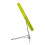 Premier Housewares Lime Green Metal Shaving Mirror With Double Magnification 3