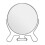 Premier Housewares Silver Effect Swivel Shaving Mirror With Double Magnification 1