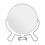 Premier Housewares Silver Effect Shaving Mirror With Double Magnification 1