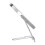 Premier Housewares Silver Effect Shaving Mirror With Double Magnification 3