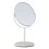 Premier Housewares White Metal Pedestal Mirror | Magnifying Makeup Mirror 2
