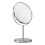 Premier Housewares Silver Metal Adjustable Swivel Table Mirror 2