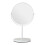 Premier Housewares White Metal Pedestal Mirror | Magnifying Makeup Mirror 1