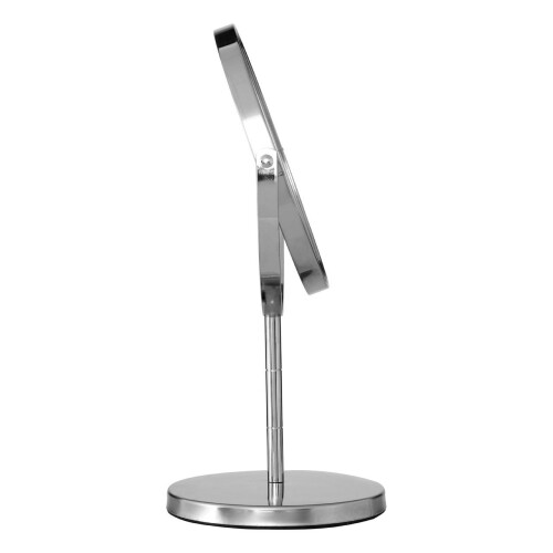 Premier Housewares Silver Metal Adjustable Swivel Table Mirror 2