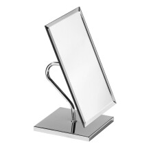 Free Standing Rectangular Table Mirror, Stable Dressing Mirror, Light Weight Dressing Table With Base