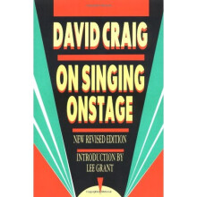 On Singing on Stage (Applause Acting Series)