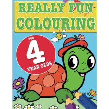 Really Fun Colouring Book For 4 Year Olds: Fun & creative colouring for four year old children