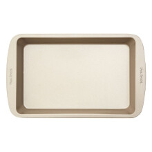 Elegant 33cm Roasting Pan, Champagne Finish Roasting Dish For Kitchen, BPA Free Roasting Pan For Baking