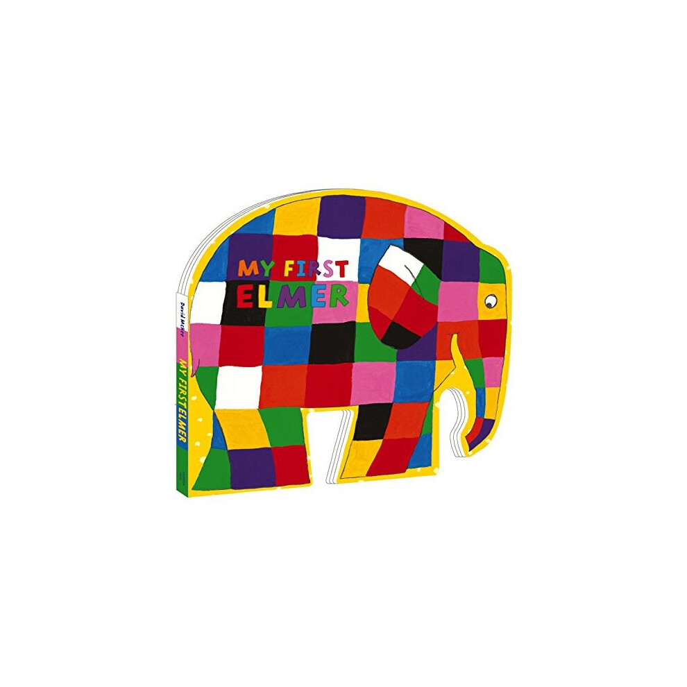 My First Elmer: Shaped Board Book
