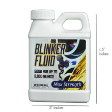 Blinker V?ske-H?ndholdt version-Hilarious Gag Gave-Stopopfyldning-Bil Prank-8 oz tom flaske