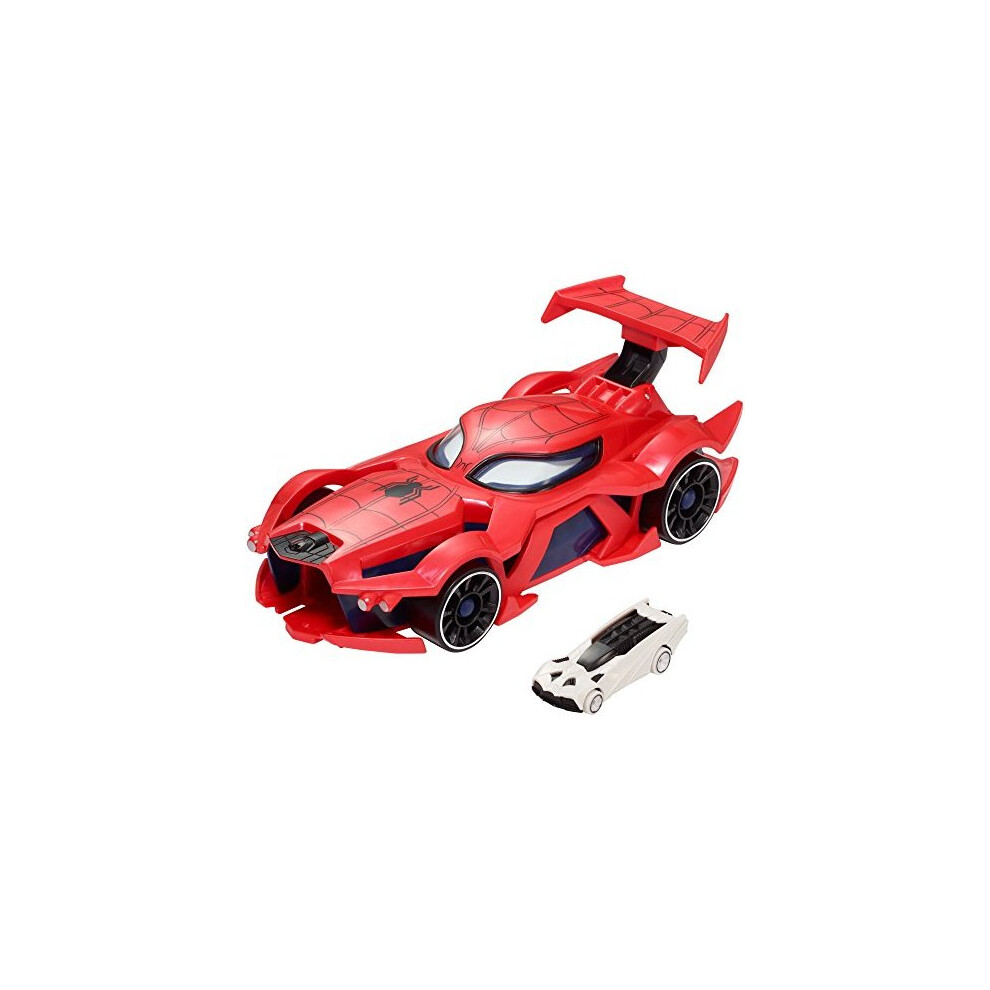 Marvel Hot Wheels Spider-Man Web-Car Launcher