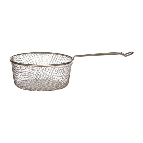 Premier Housewares Tin Plated Steel Wire mesh Deep Fryer Basket