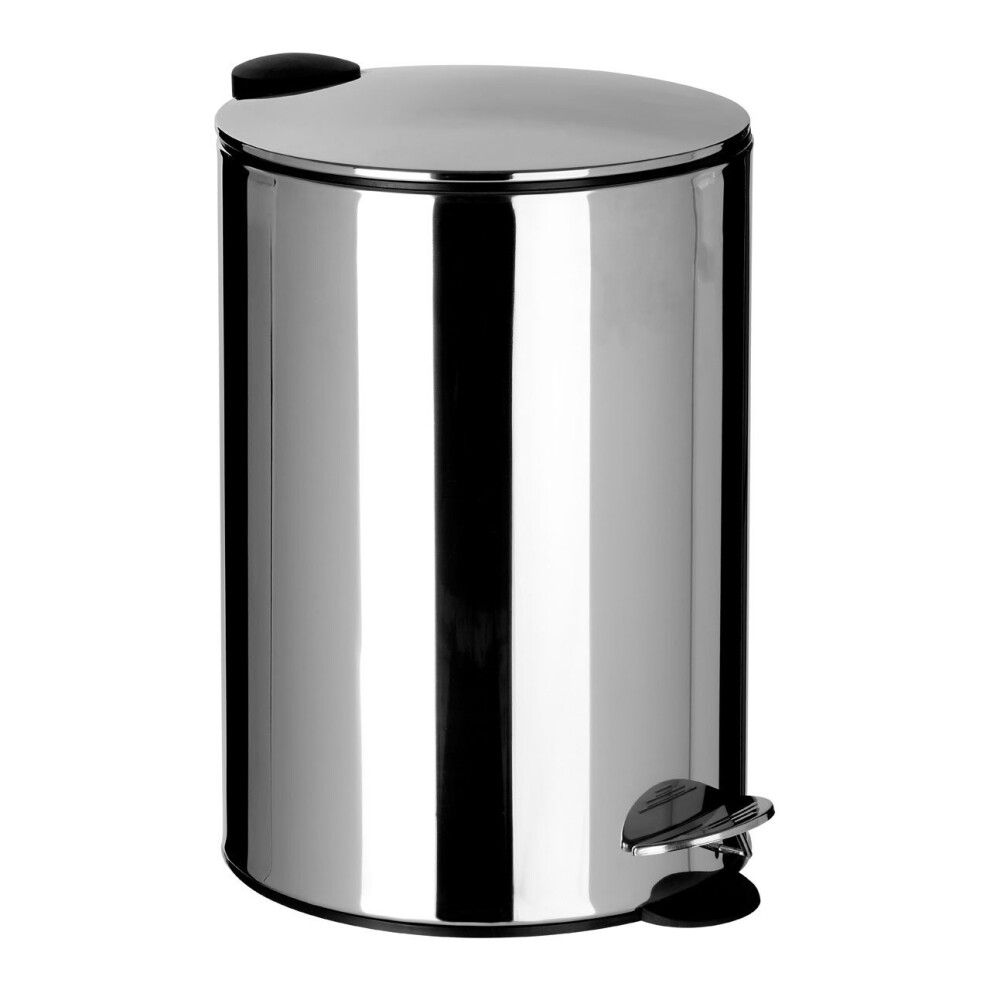 Premier Housewares (20 Litre) Stainless Steel Pedal Bin Available In 4 Sizes