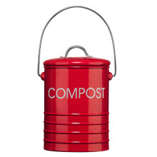 (Red) Compost Bin With Handle in 3 different Colours