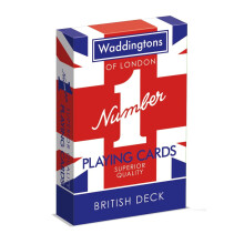 Waddingtons No1 - Union Jack Playing Cards - Board Game