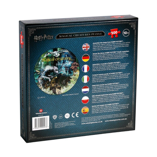 Harry Potter Harry Potter Magical Creatures 500 Piece Jigsaw Puzzle - Board Game 1