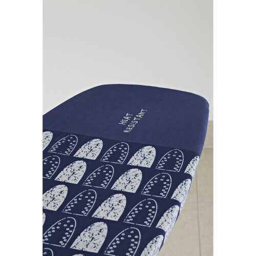 Addis Addis Deluxe Ironing Board Cover, Navy/White, 135 x 46 cm, Single Unit 1