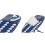 Addis Addis Deluxe Ironing Board Cover, Navy/White, 135 x 46 cm, Single Unit 4