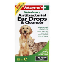 (Single) Vetzyme Anti-Bacterial Ear Drops & Cleanser