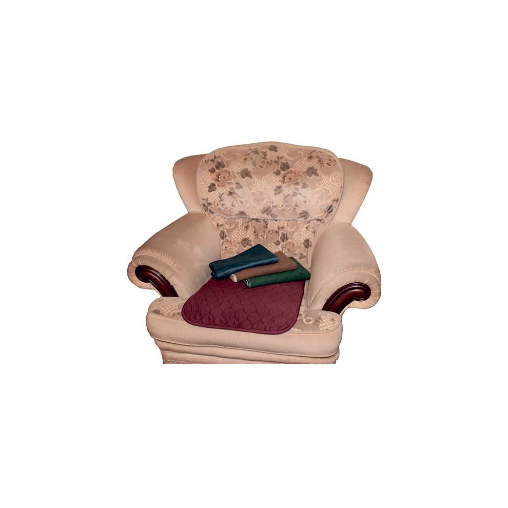 Kozee Komforts (One, Maroon) Washable Reusable Incontinence Chair Seat Pad 1 Litre - Absorbent Chair Pad