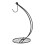 Premier Housewares Curved Design Banana Hanger, Metal, Black 1