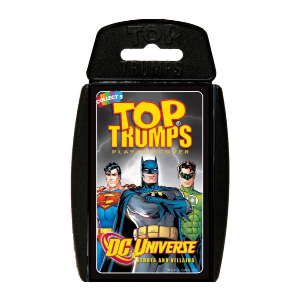 DC Comics Top Trumps Card Game New Sealed