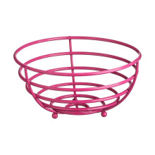 (Hot Pink) Helix Fruit Basket Metal Available in 4 Colours