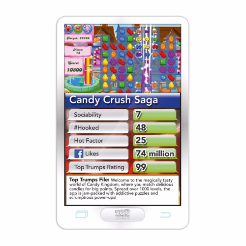 Top Trumps Hottest 30 Apps Top Trumps Card Game 1