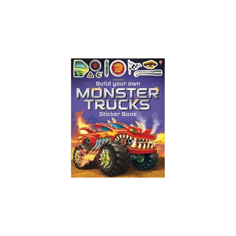Build Your Own Monster Trucks Sticker Book (Build Your Own Sticker Book)