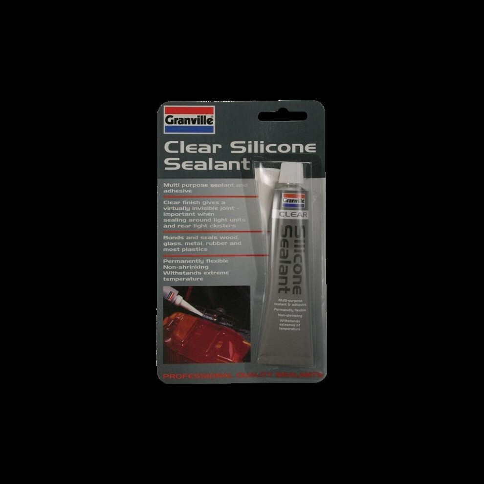 Silicone Sealant - Clear - 40g