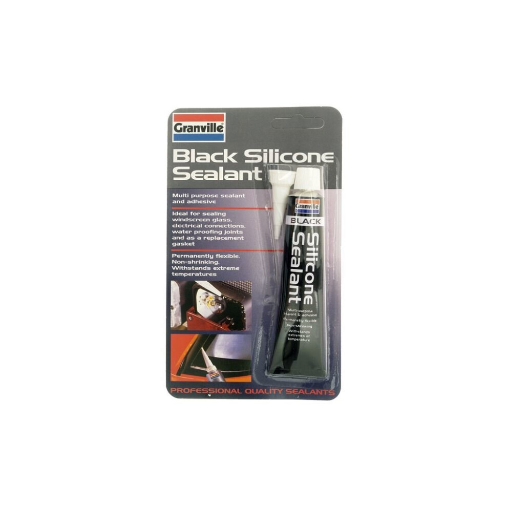 Silicone Sealant - Black - 40g