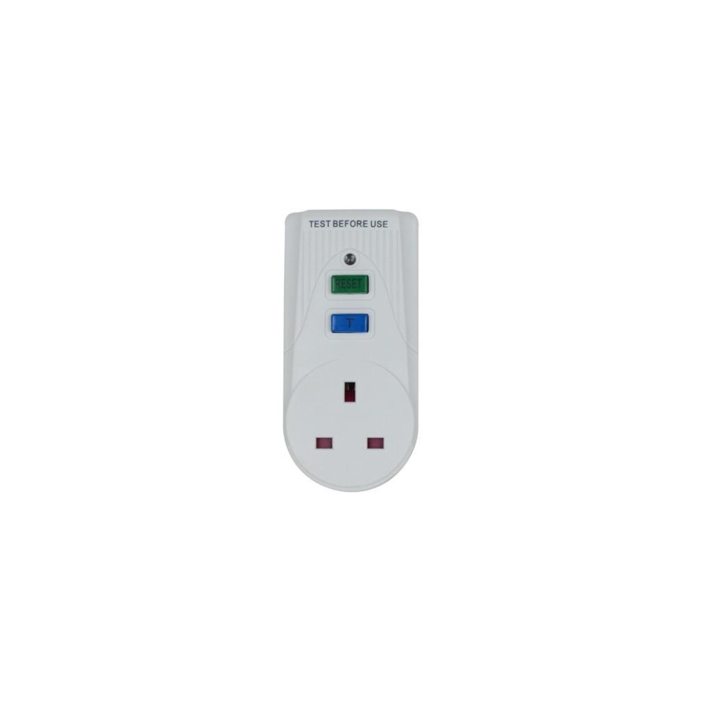 Plug In Power Circuit Breaker - White