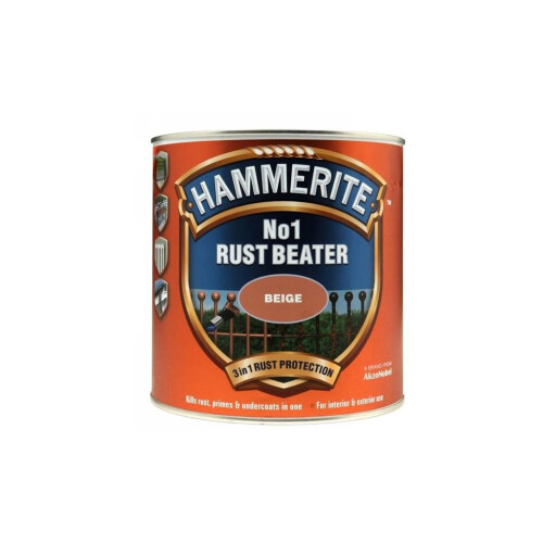 Hammerite No.1 Rust Beater - Beige 2.5 Litre