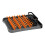 Premier Housewares (Orange/Grey) Dish Drainer With Cutlery Caddy, Polypropylene 1
