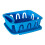 Premier Housewares (Blue) Plastic Dish Drainer With Caddy & Drip Tray 1