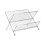 Premier Housewares Elegant Small Folding Dish Drainer, Durable 2 Tier Dish Rack For Kitchen, Ample Storage Dishrack Tray 1