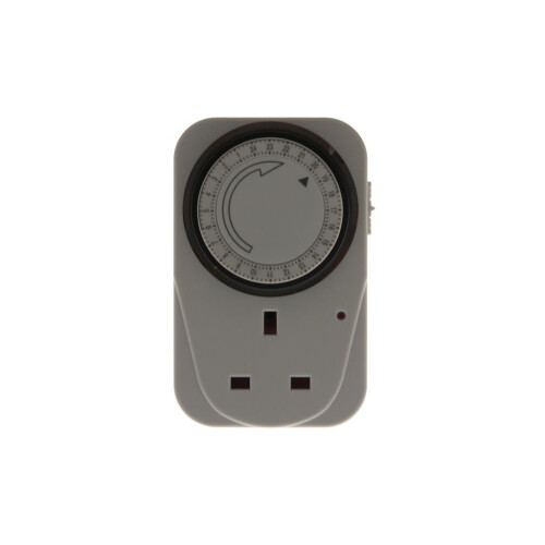 Status 24 Hour Plug In Timer Switch - White
