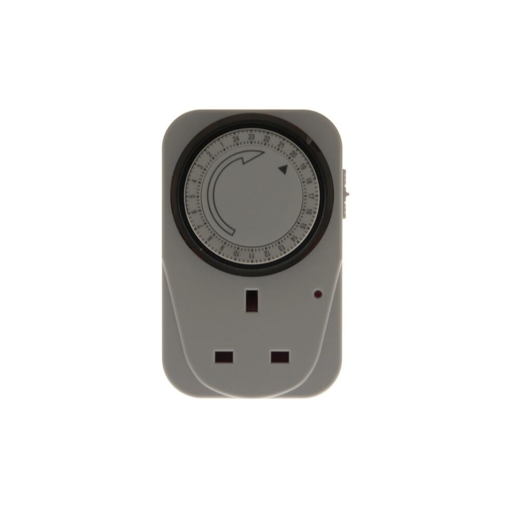 24 Hour Plug In Timer Switch - White