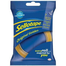 Original Golden Sellotape 24mm x 50mm