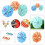 Cocktail Drinks Umbrellas - 50PC Colourful Party pack - Beach Party Umbrellas for Tropical Drink Presentation - By TRIXES 1