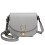 Miss Lulu (Grey) Women Cross Body Messenger Shoulder Bag Handbag 1