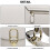 Miss Lulu (White) Women Cross Body Messenger Shoulder Bag Handbag 5