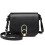 Miss Lulu (Black) Women Cross Body Messenger Shoulder Bag Handbag 1