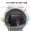 Miss Lulu (Black) Women Cross Body Messenger Shoulder Bag Handbag 5